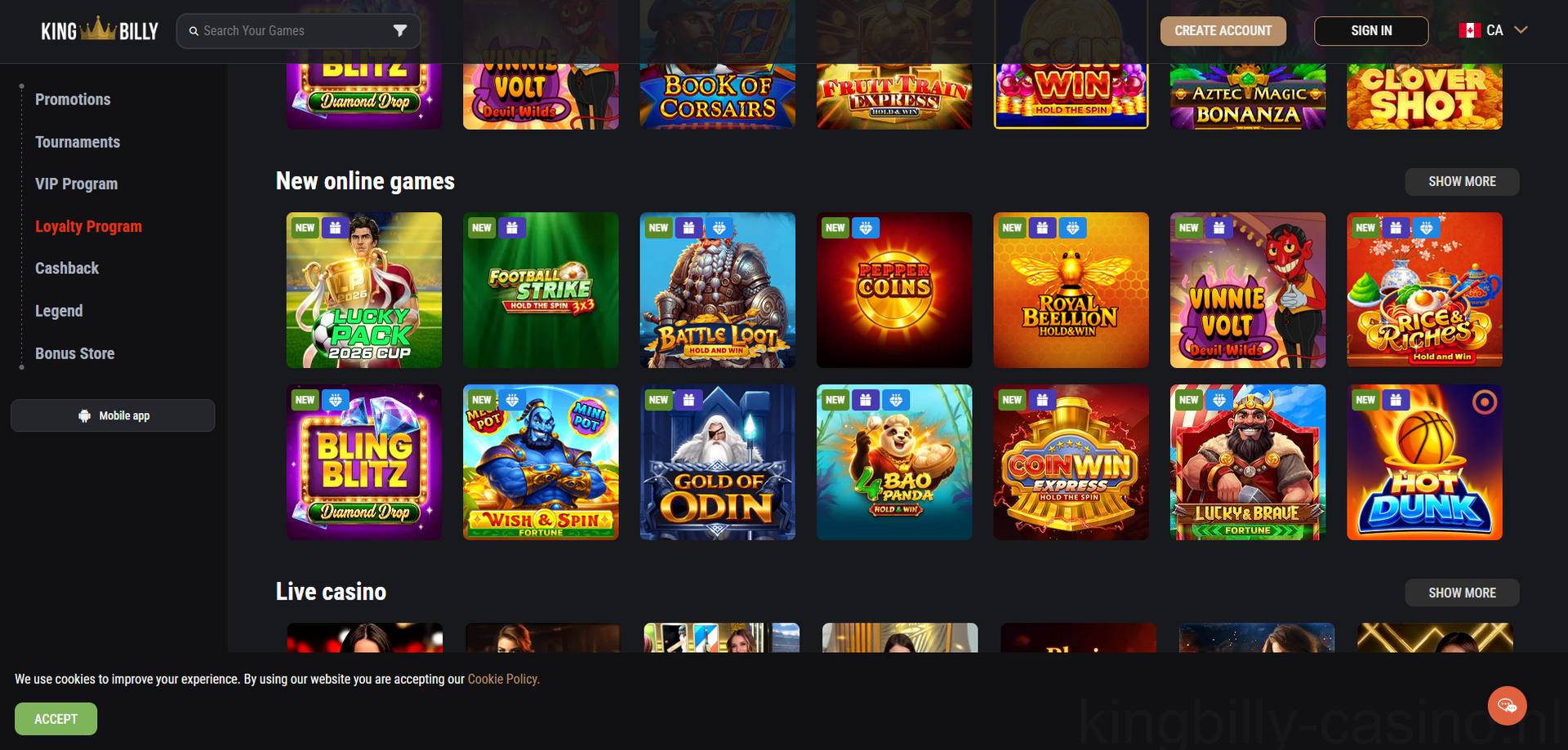 Kingbilly Casino Casino